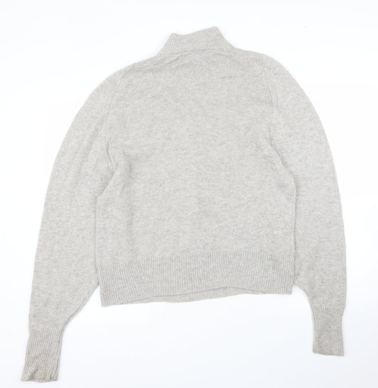 Womens UK Size M Preworn Grey Pullover Jumper