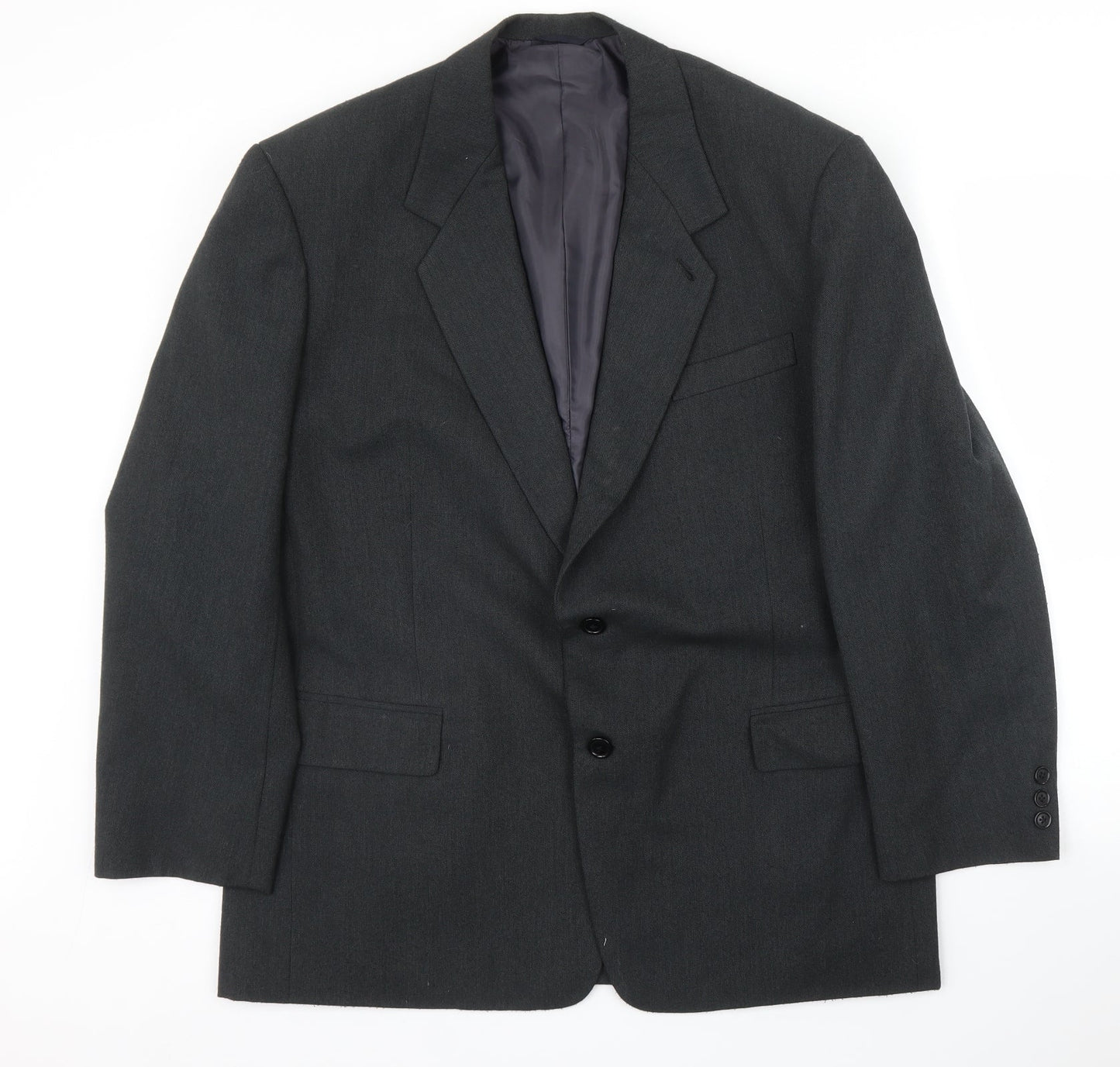 Mens UK Size 42 Preworn Regular Grey Suit Jacket