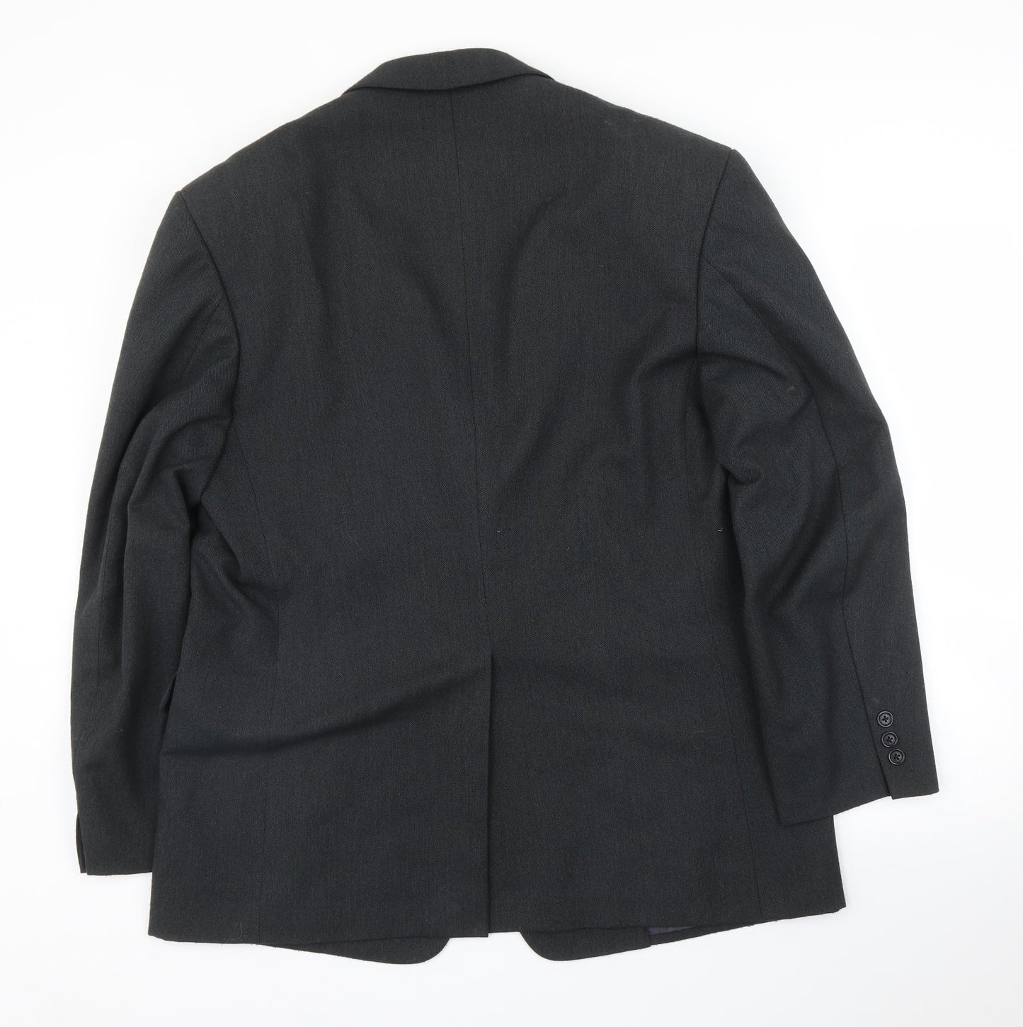 Mens UK Size 42 Preworn Regular Grey Suit Jacket