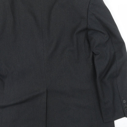 Mens UK Size 42 Preworn Regular Grey Suit Jacket