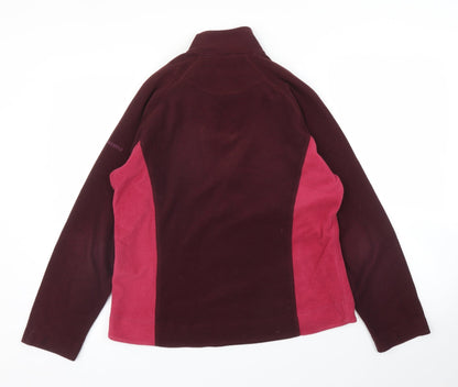 Campagnolo Womens Purple  Fleece Pullover Jumper Size 12