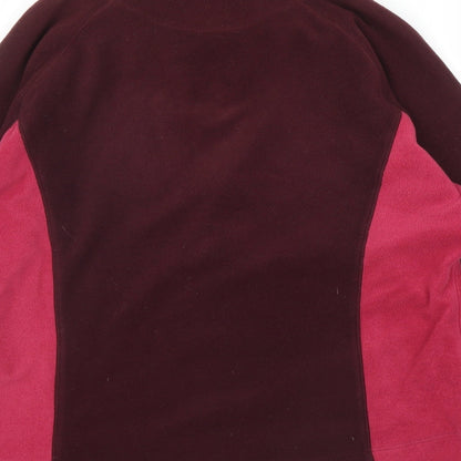 Campagnolo Womens Purple  Fleece Pullover Jumper Size 12