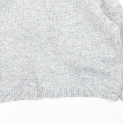 Evie Girls Grey   Pullover Jumper Size 11 Years