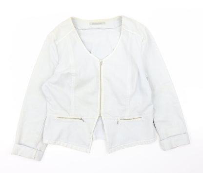 Cest La Vie Womens Grey   Jacket  Size 14