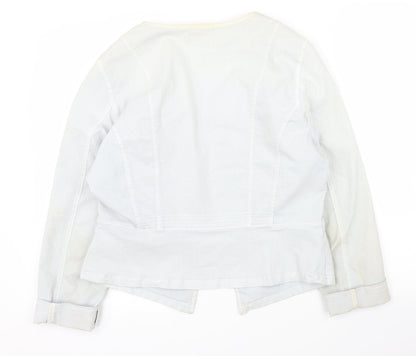 Cest La Vie Womens Grey   Jacket  Size 14