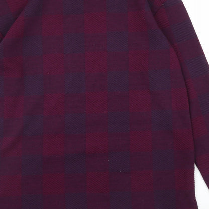 Womens UK Size 10 M&S Purple Pullover Jumper