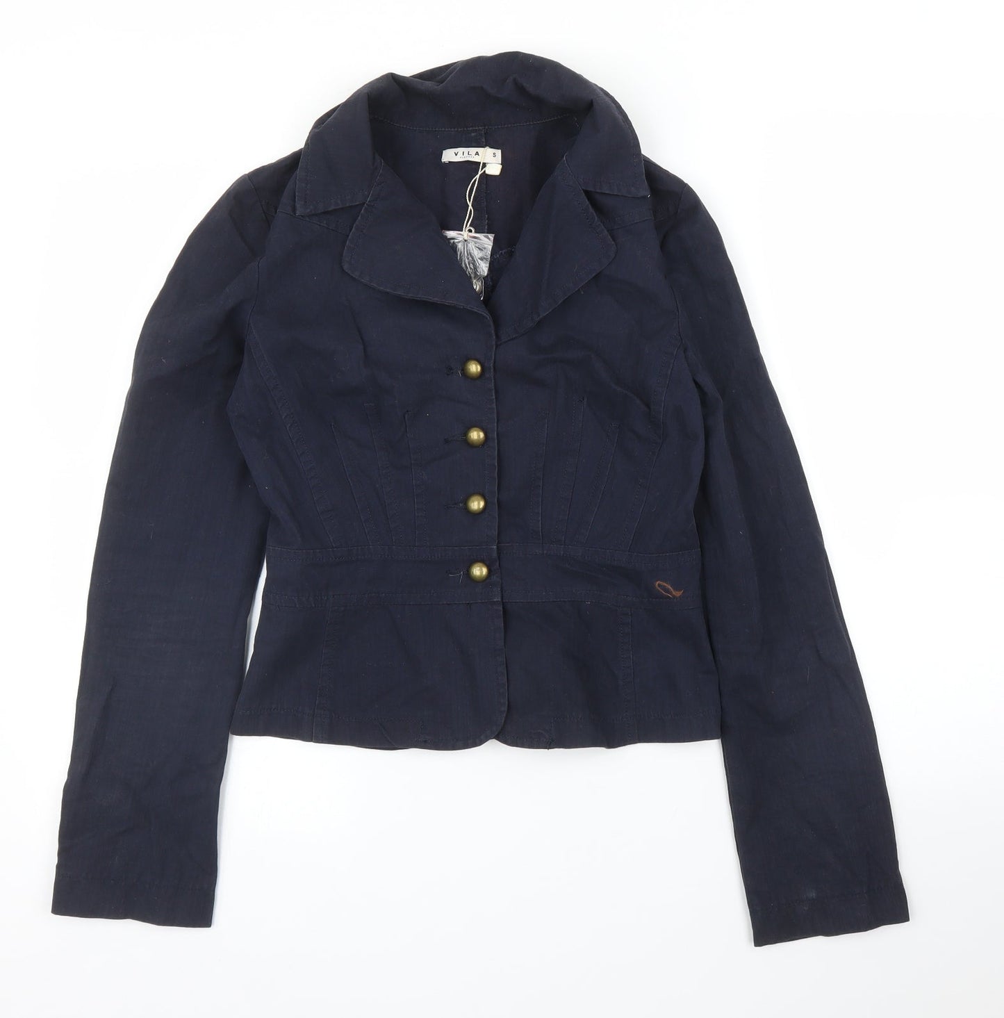 Womens UK Size S VILA Regular Blue Blazer