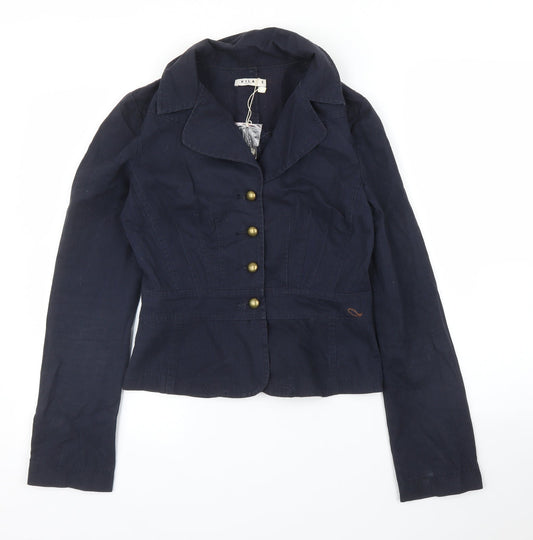 Womens UK Size S VILA Regular Blue Blazer