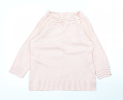 BHS Womens Pink   Pullover Jumper Size 14