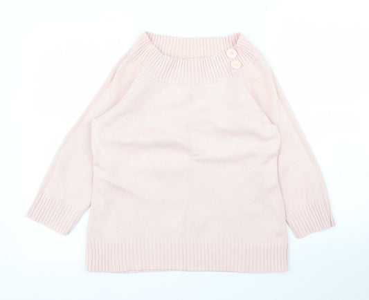 BHS Womens Pink   Pullover Jumper Size 14