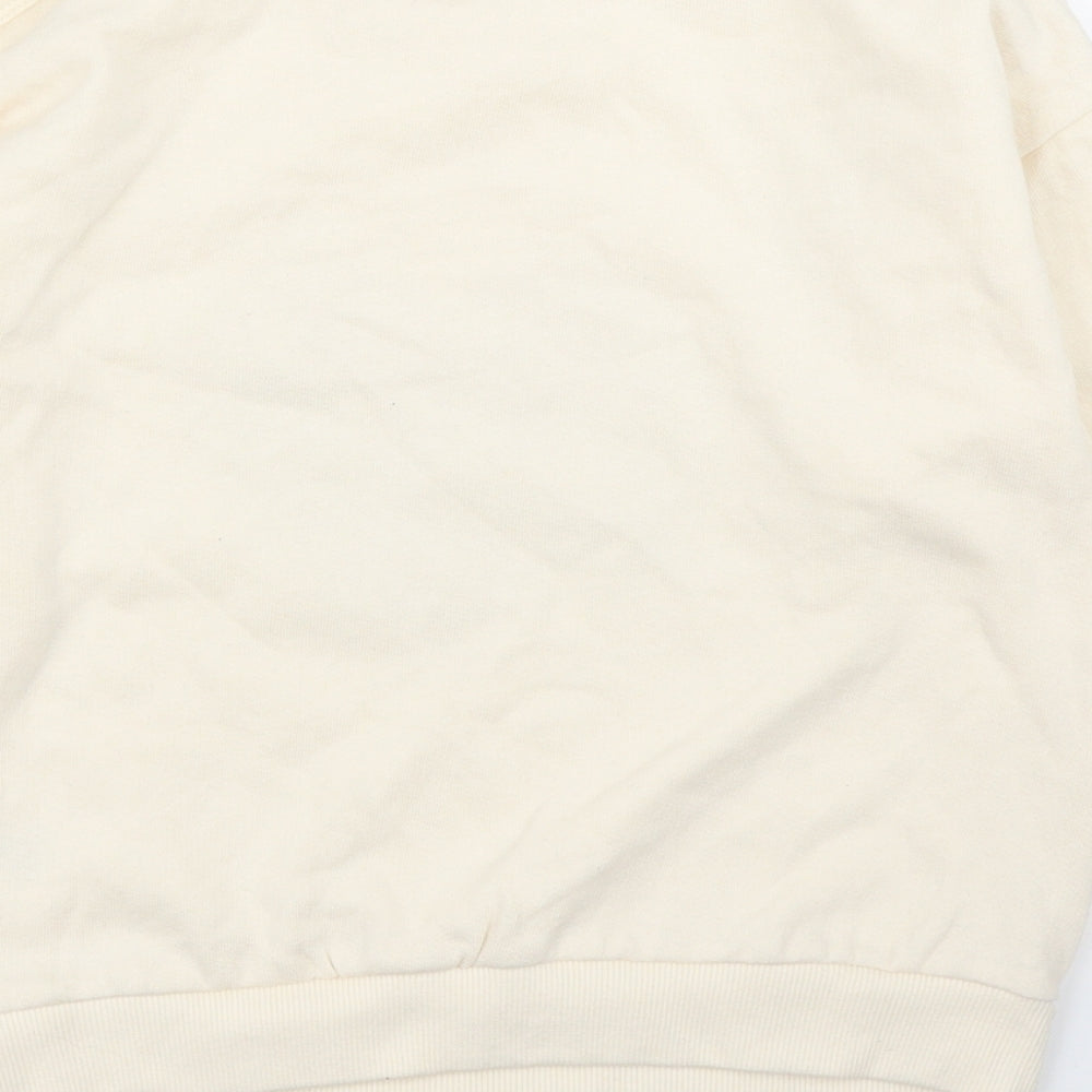 Pep&Co Girls Ivory   Pullover Sweatshirt Size 8 Years