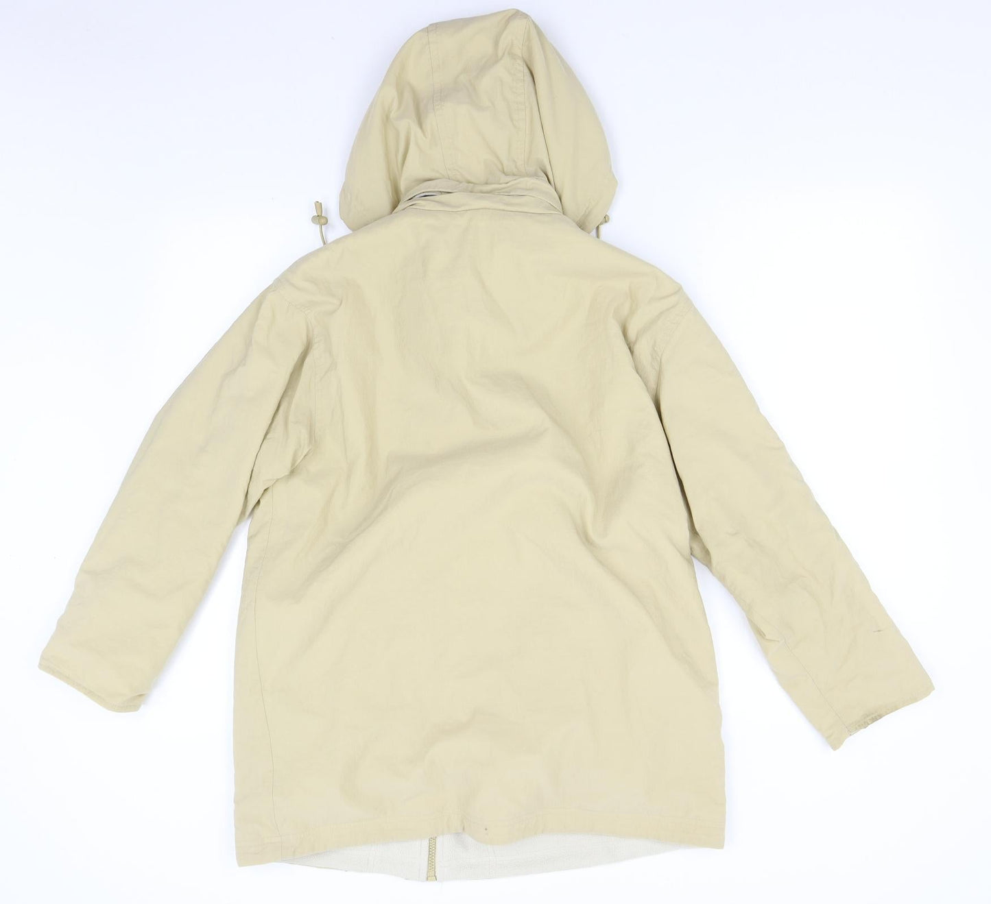Womens UK Size 8 M&S Beige Overcoat