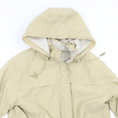 Womens UK Size 8 M&S Beige Overcoat