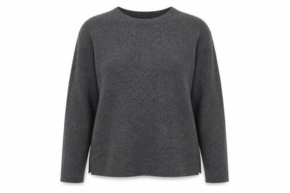 Womens UK Size M Joie de Vivre Grey Pullover Jumper