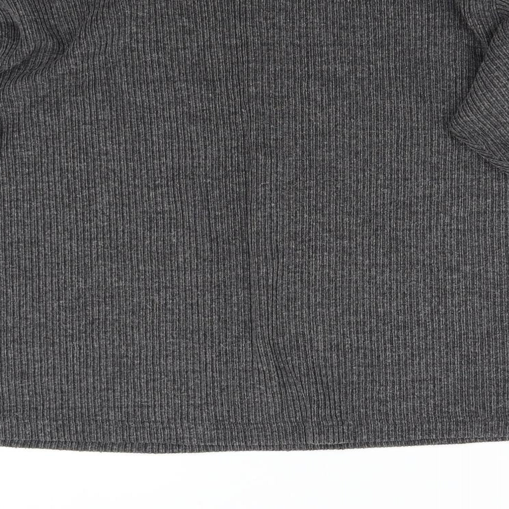 Womens UK Size M Joie de Vivre Grey Pullover Jumper