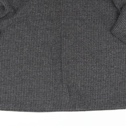 Womens UK Size M Joie de Vivre Grey Pullover Jumper