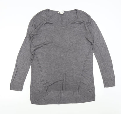 Womens UK Size S H&M Grey Pullover Jumper