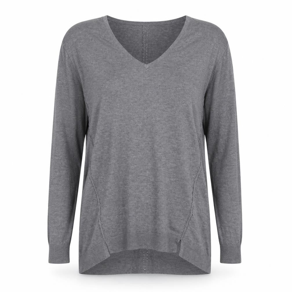 Womens UK Size S H&M Grey Pullover Jumper