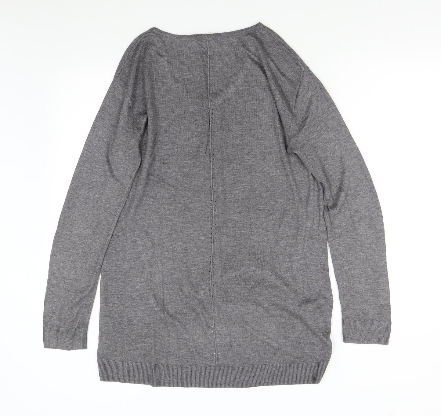Womens UK Size S H&M Grey Pullover Jumper