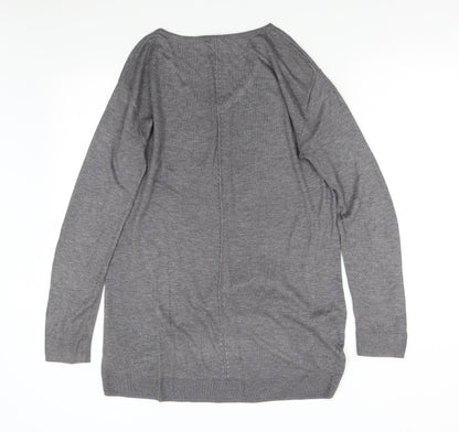 Womens UK Size S H&M Grey Pullover Jumper