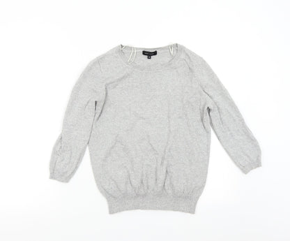Womens UK Size 12 New Look Grey Pullover Jumper