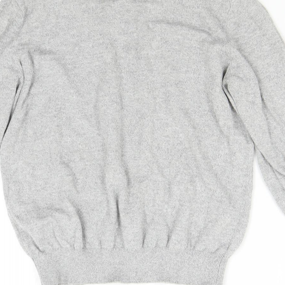 Womens UK Size 12 New Look Grey Pullover Jumper