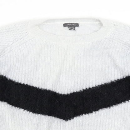 Primark Womens Grey  Knit Pullover Jumper Size 14