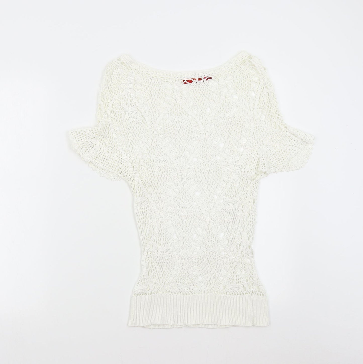 Influence Womens Ivory   Pullover Jumper Size M