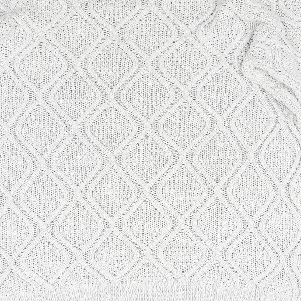 BHS Womens Grey  Knit Pullover Jumper Size 16