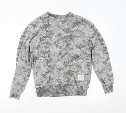 Anchor & Release Womens Grey   Pullover Sweatshirt Size S