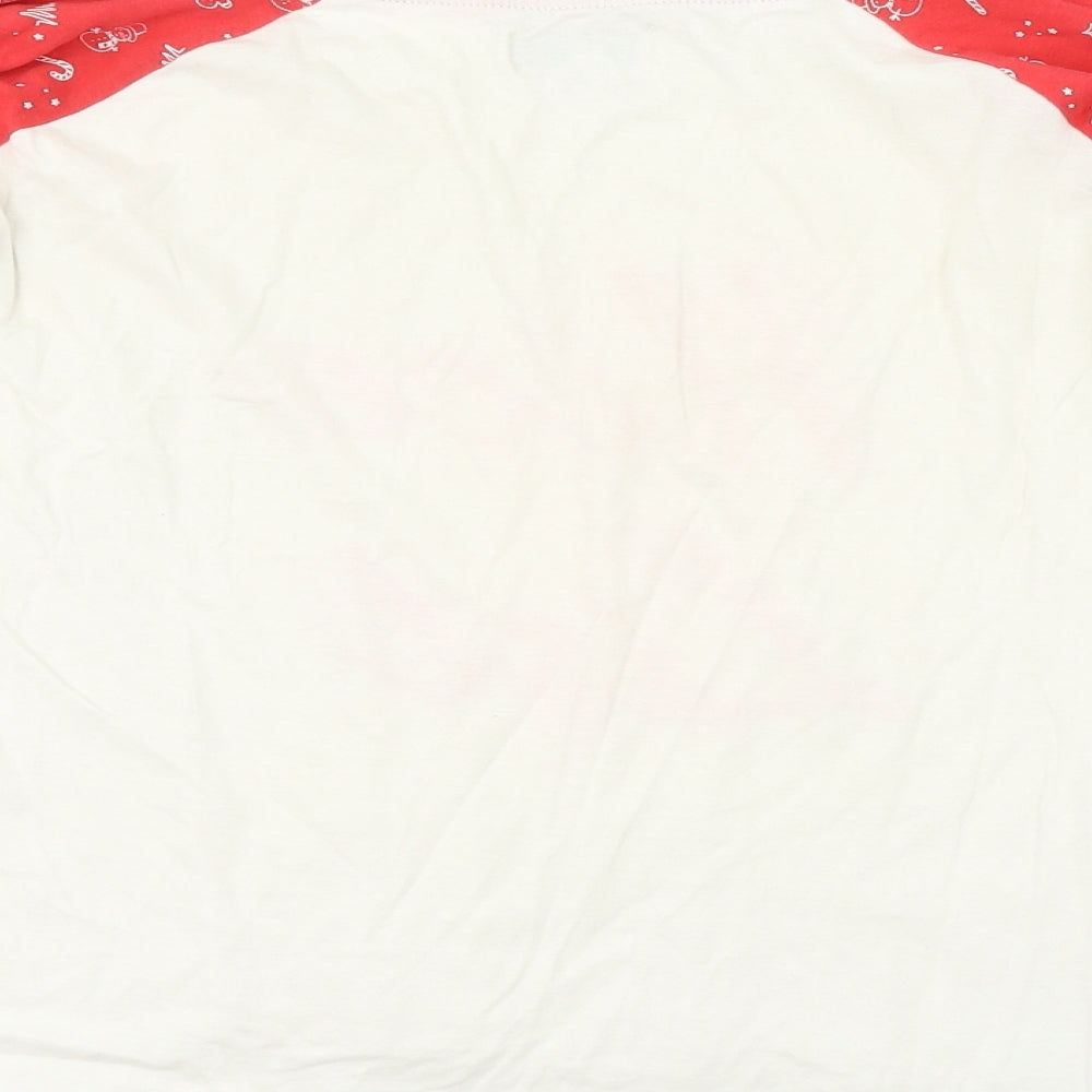 Brave Soul  Womens White   Basic T-Shirt Size M