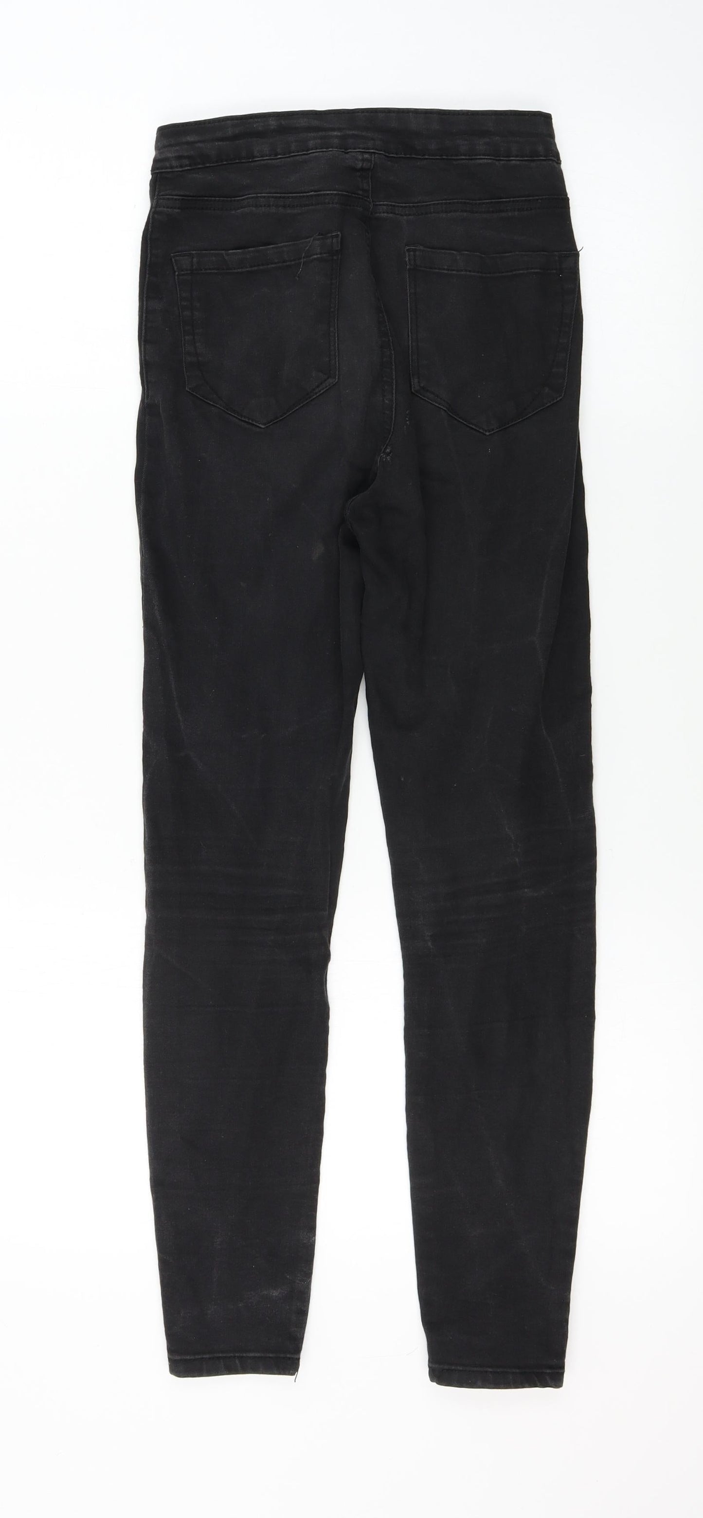 denim co Womens Black   Skinny Jeans Size 8 L24 in