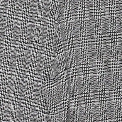 Image Womens Grey Check  Cropped Trousers Size 32 in
