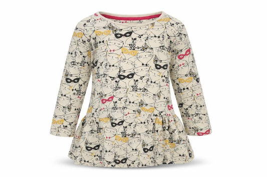 TU Girls Beige Animal Print  Ball Gown  Size 2 Years