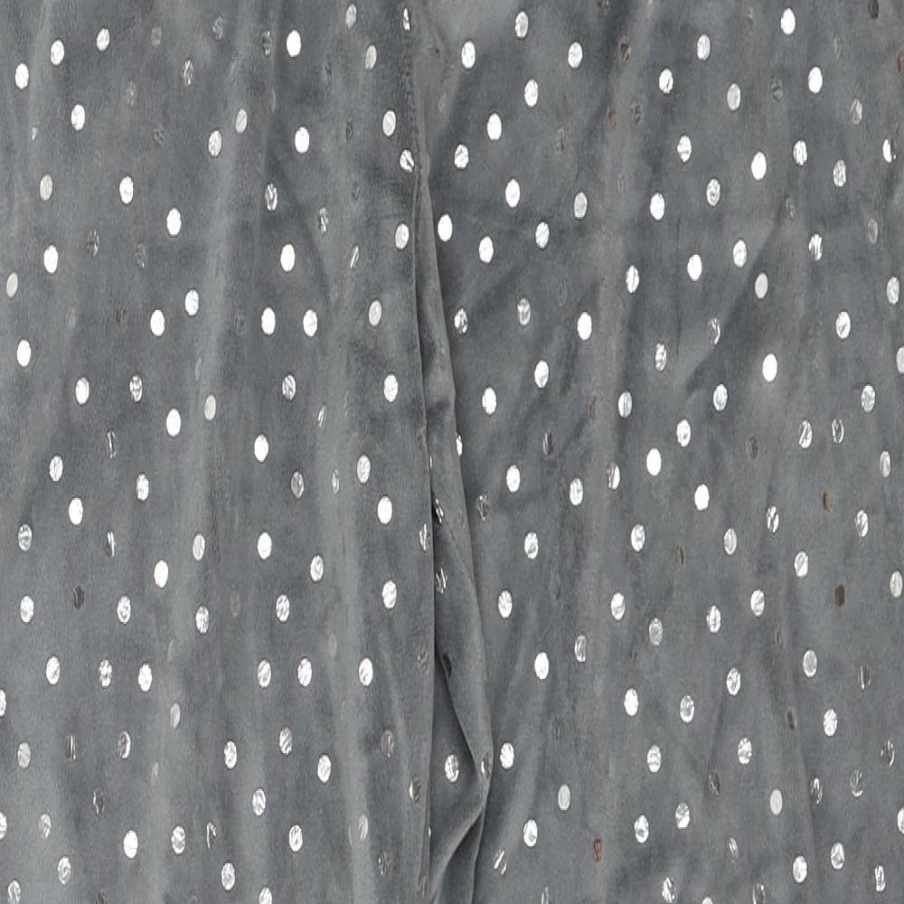 TU Womens Grey Polka Dot  Sweatpants Trousers Size 8 L26 in