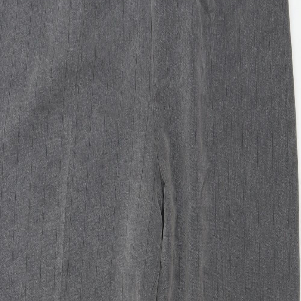 Womens UK Size 12 Preworn Regular Fit  Grey Trousers