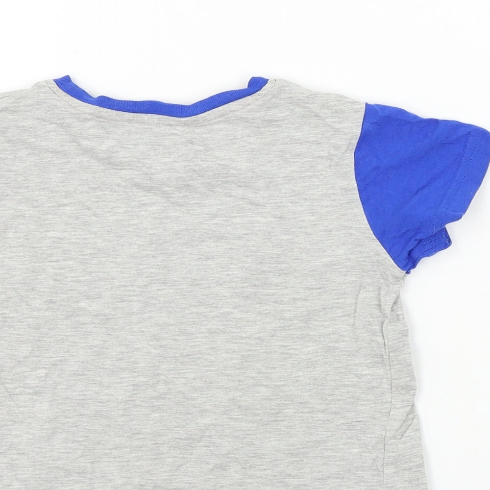 Primark  Boys Grey   Basic T-Shirt Size 2-3 Years