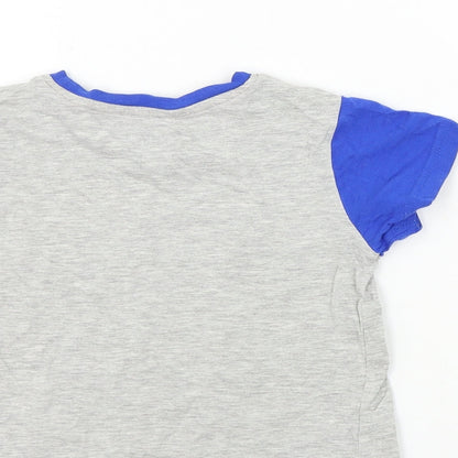 Primark  Boys Grey   Basic T-Shirt Size 2-3 Years