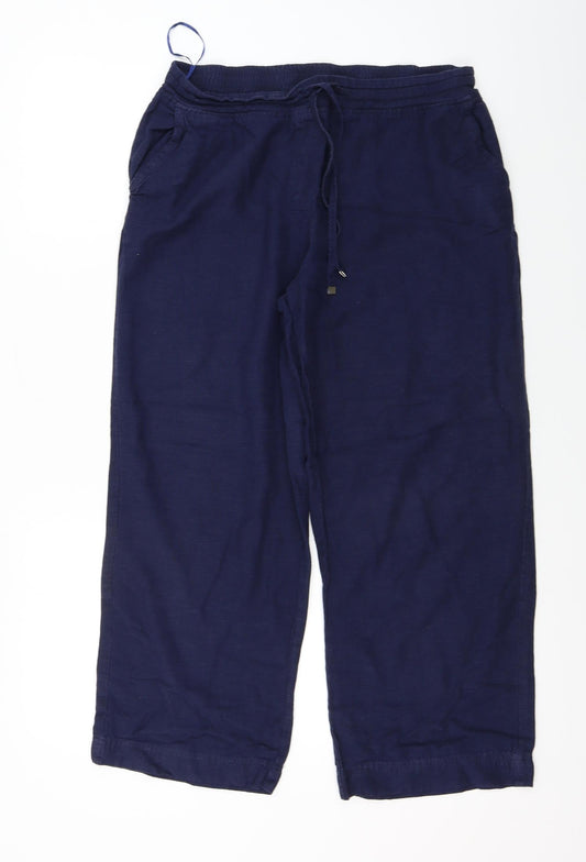 CAPSULE   Womens Blue   Trousers  Size 12 L23 in