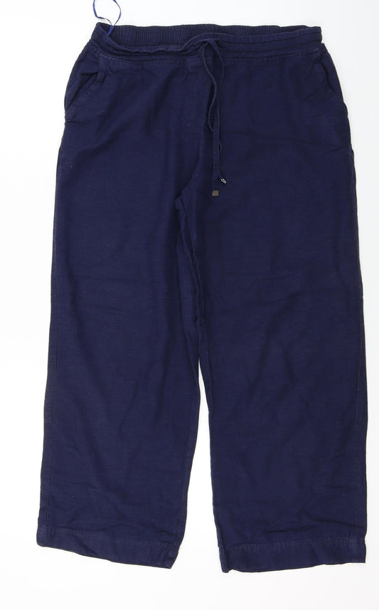 CAPSULE   Womens Blue   Trousers  Size 12 L23 in