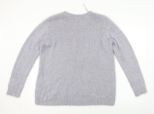Womens UK Size 16 Roman Green Pullover Jumper