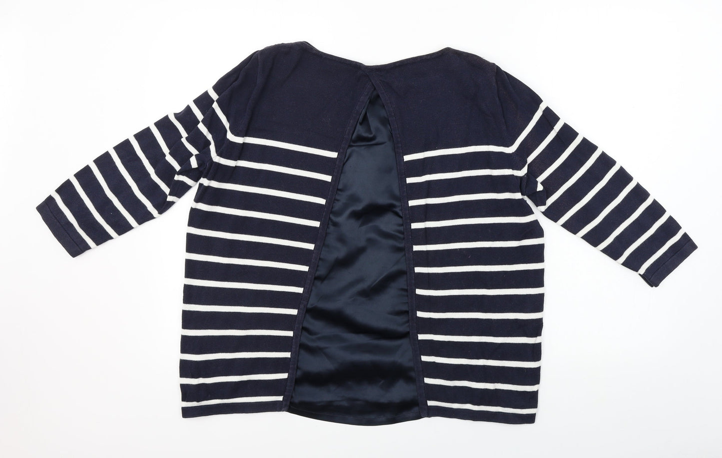 Womens UK Size M Wallis Blue Basic T-Shirt