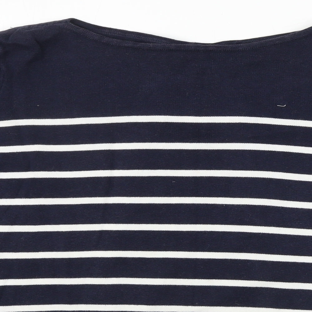 Womens UK Size M Wallis Blue Basic T-Shirt