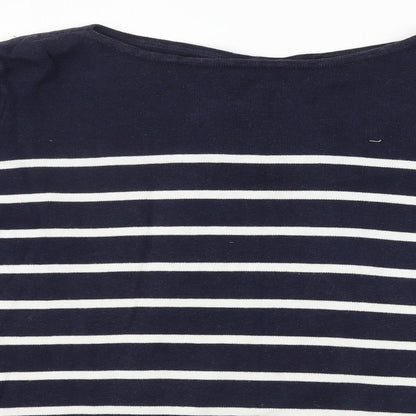 Womens UK Size M Wallis Blue Basic T-Shirt