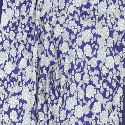 Womens UK Size 12 ASOS Regular Fit  Blue Trousers