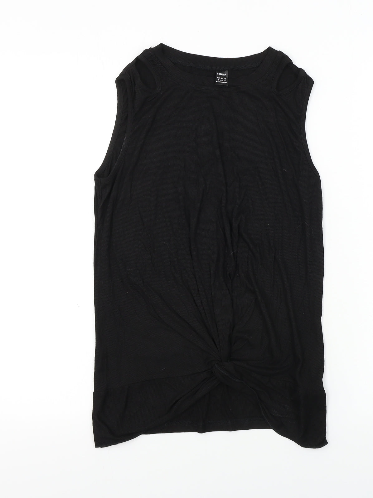 SheIn Womens Black   Basic Tank Size L