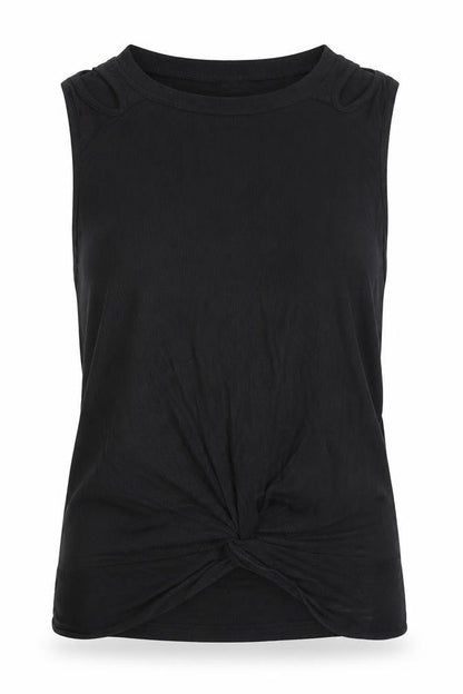 Womens UK Size L SheIn Black Basic Tank