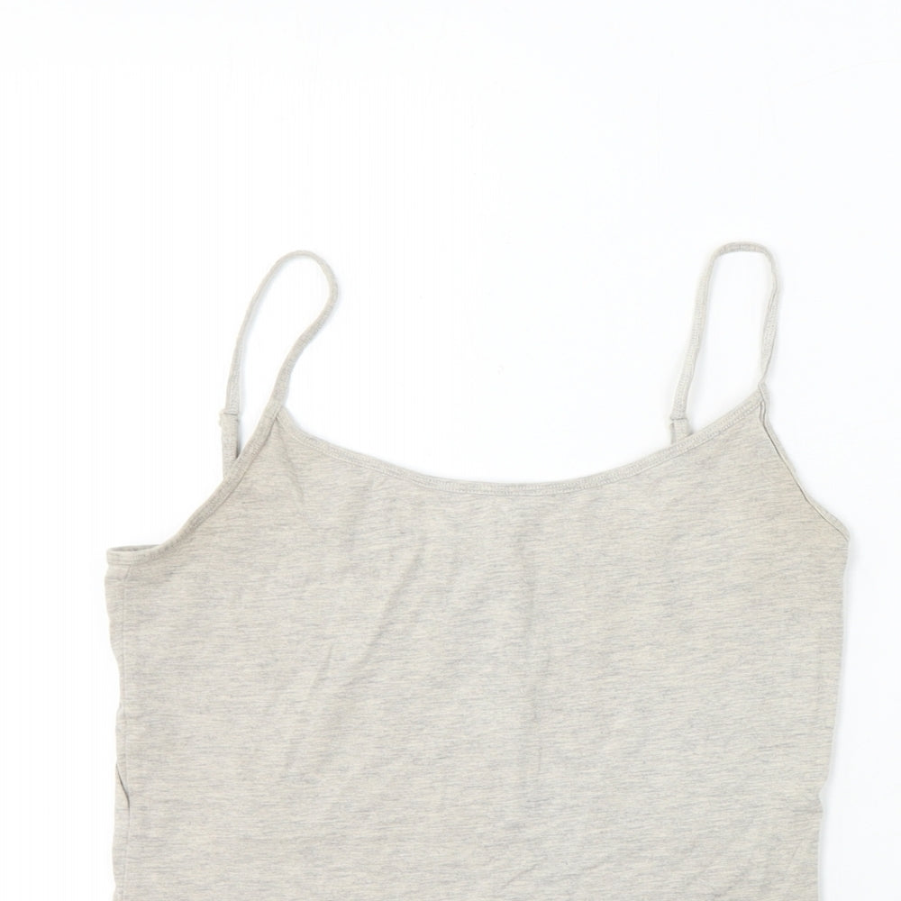 George  Womens Grey   Basic Tank Size 10