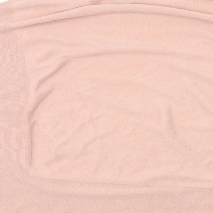 Womens UK Size 10 Topshop Pink Pullover Jumper