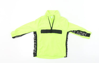 rockets of awsome  Boys Yellow   Henley Jumper Size 3 Years